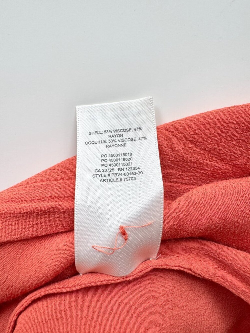 Aritzia WILFRED Heartthrob Sinopia Orange Crepe Ruffle Trim Midi Dress, Size 2 - Picture 11 of 15